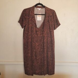 GB Leopard Print 2-Piece Dress Size Medium NWT